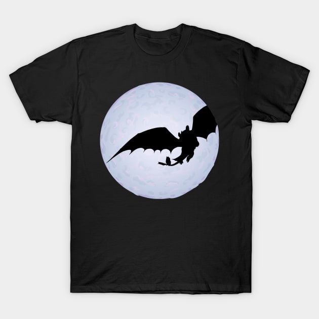 Night Fury T-Shirt by Red